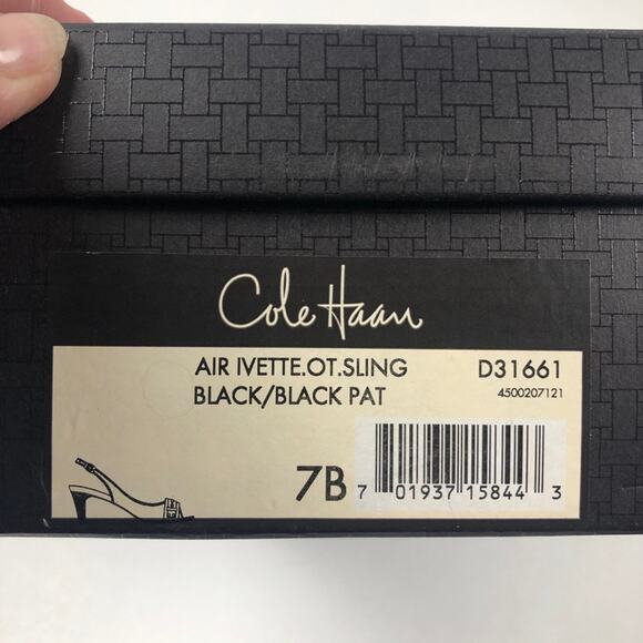 Cole Haan vintage Air Ivette OT Slingback 7B - Picture 9 of 10